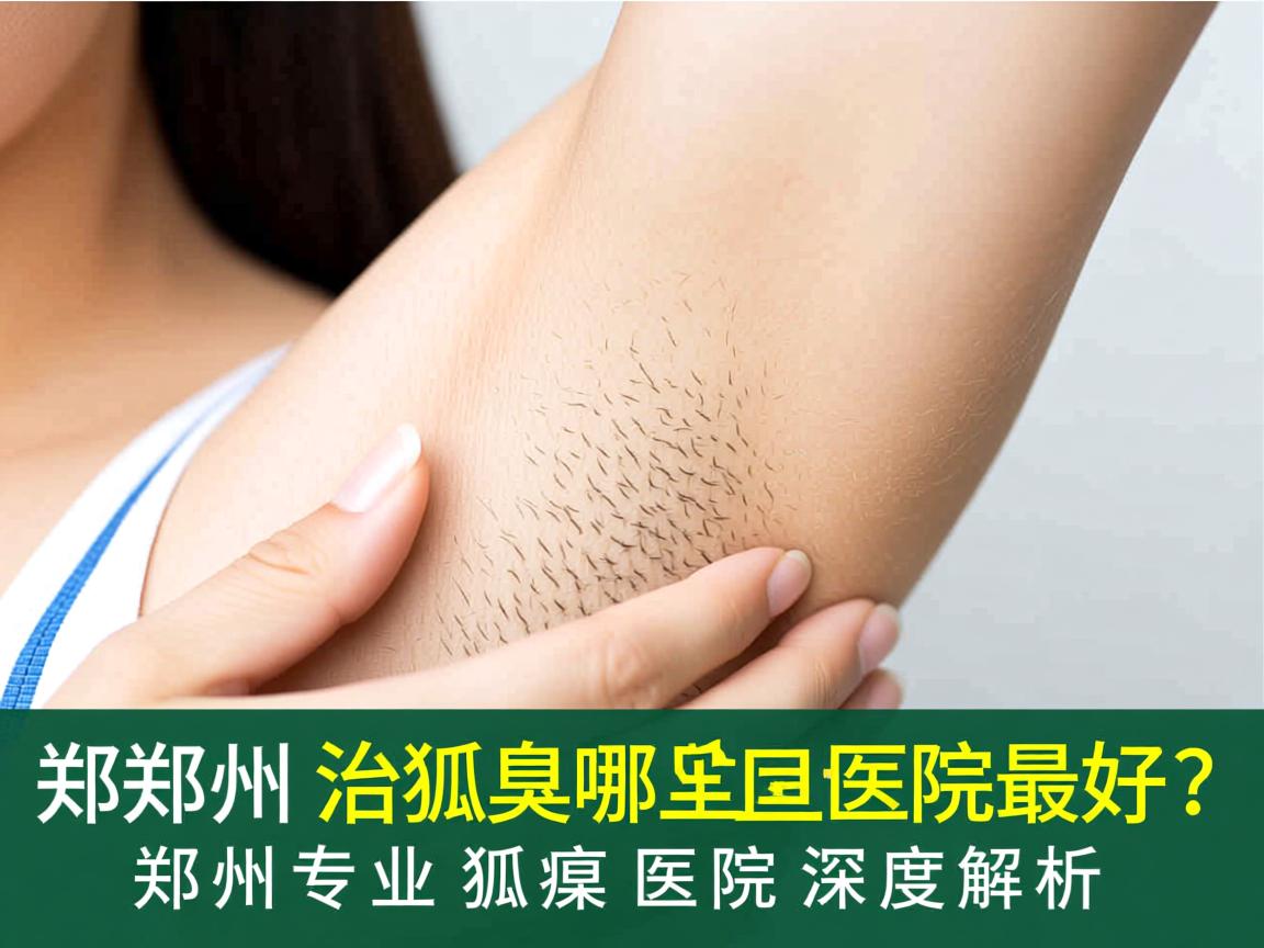 郑州治狐臭哪里医院最好？郑州专业狐臭医院深度解析