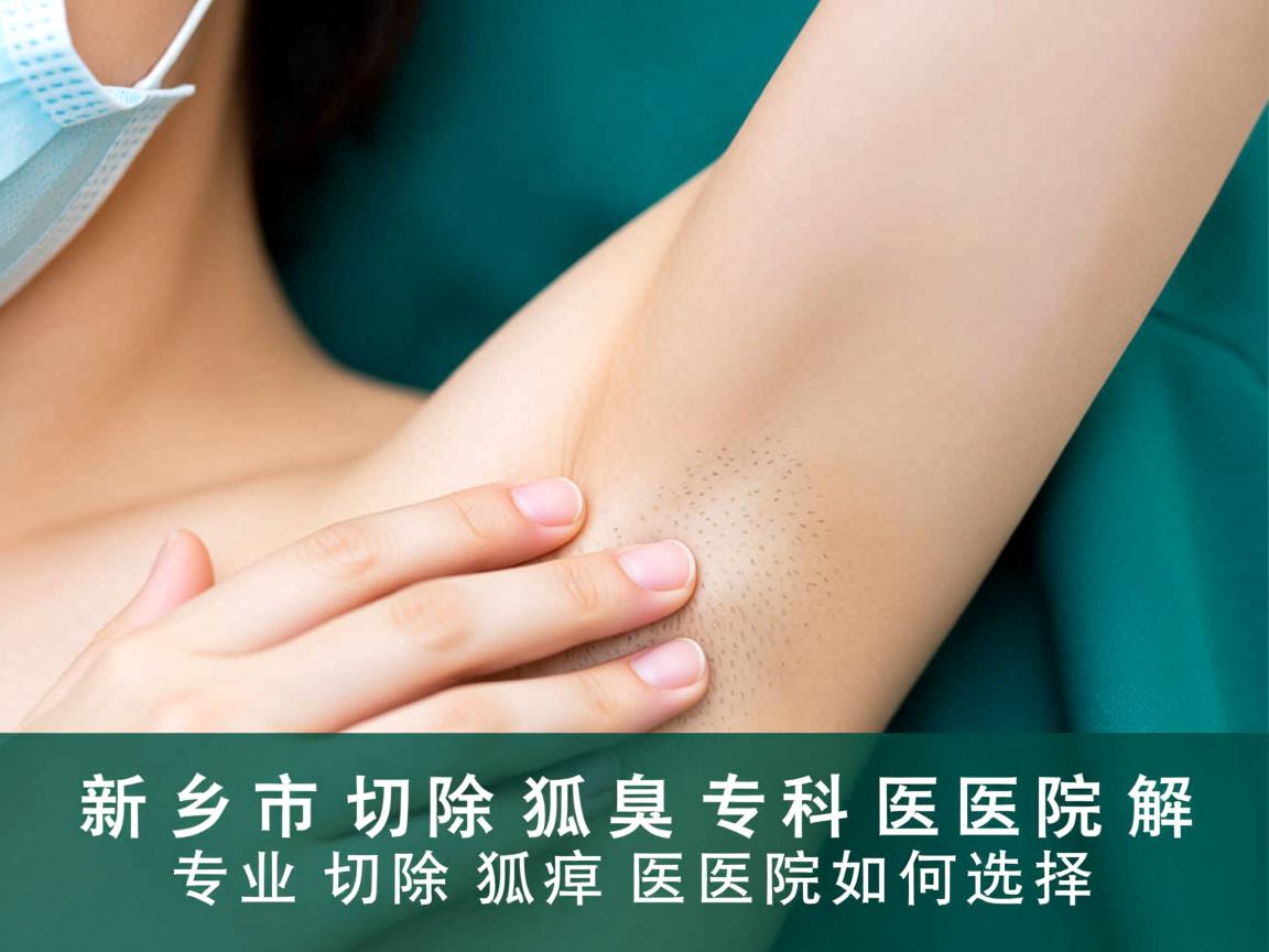 新乡市切除狐臭专科医院解析，专业切除狐臭的医院如何选择