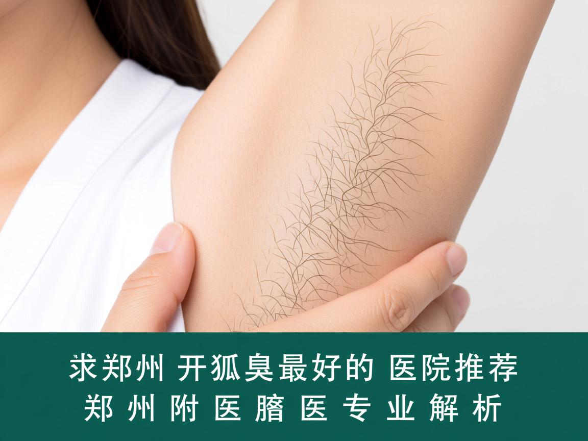 郑州开狐臭最好的医院推荐，郑州附医腋臭医院专业解析