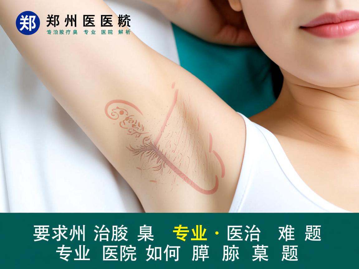 郑州治腋臭专业医院解析，专业医院如何根治腋臭难题