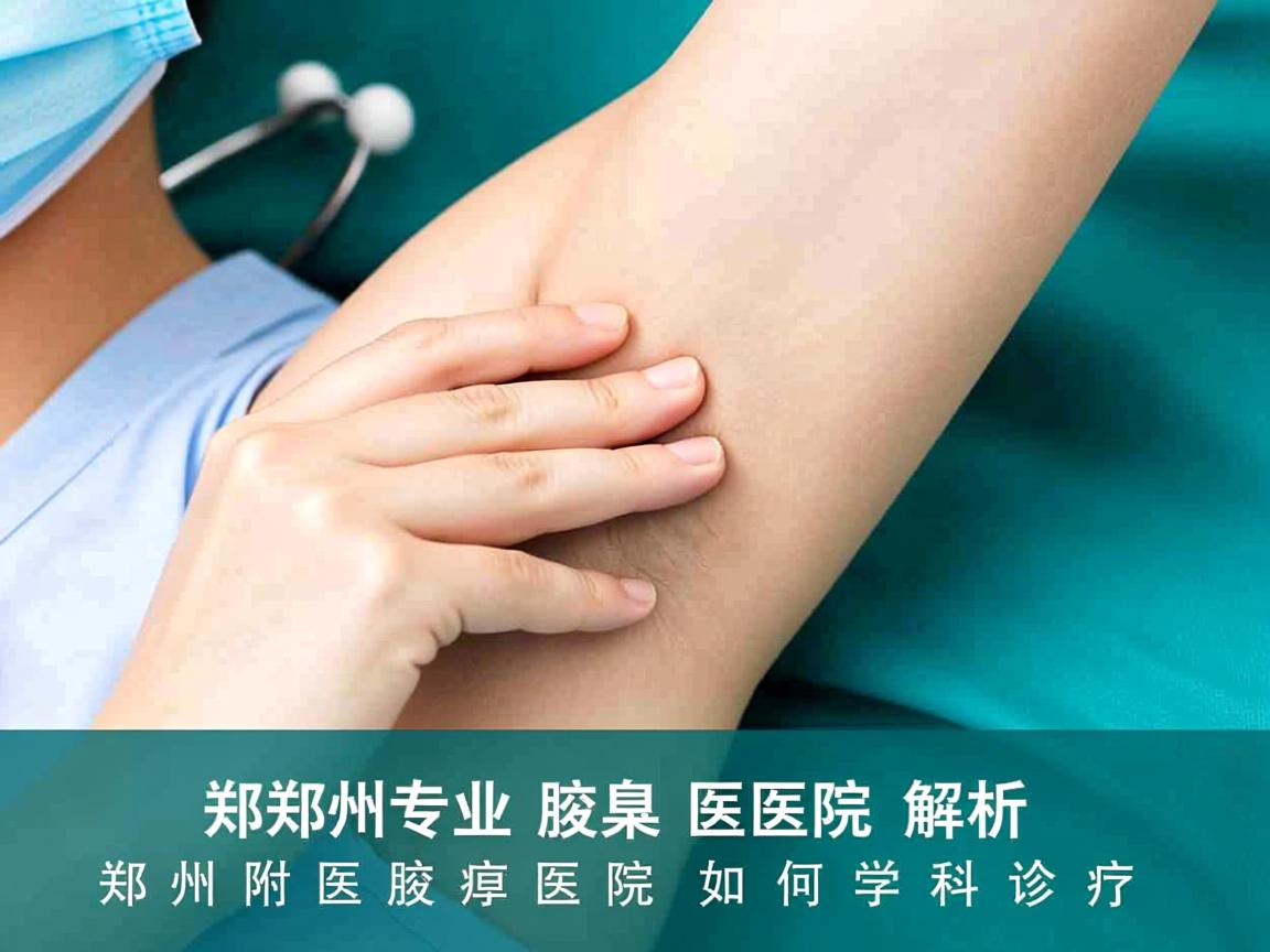 郑州专业腋臭医院解析，郑州附医腋臭医院如何科学诊疗