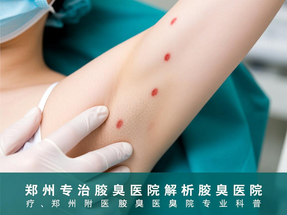郑州专治腋臭医院解析腋臭治疗，郑州附医腋臭医院专业科普