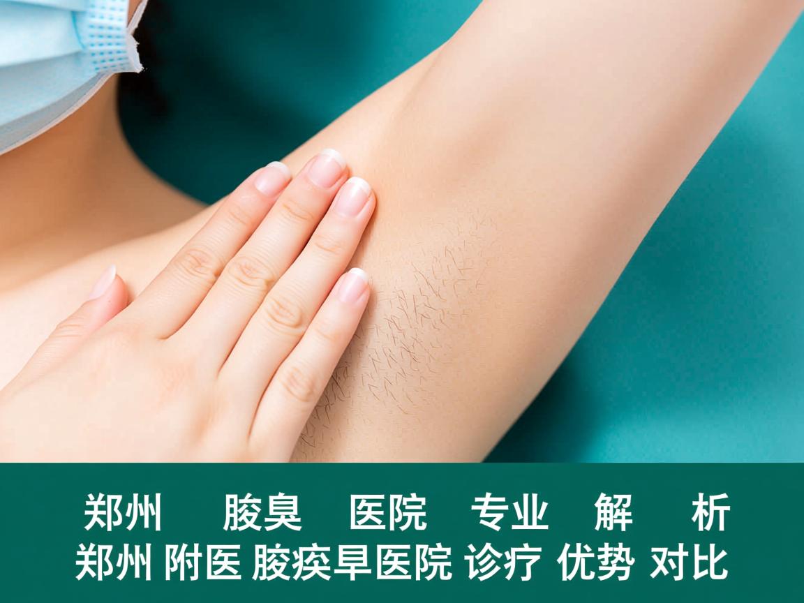 郑州腋臭医院专业解析，郑州附医腋臭医院诊疗优势对比