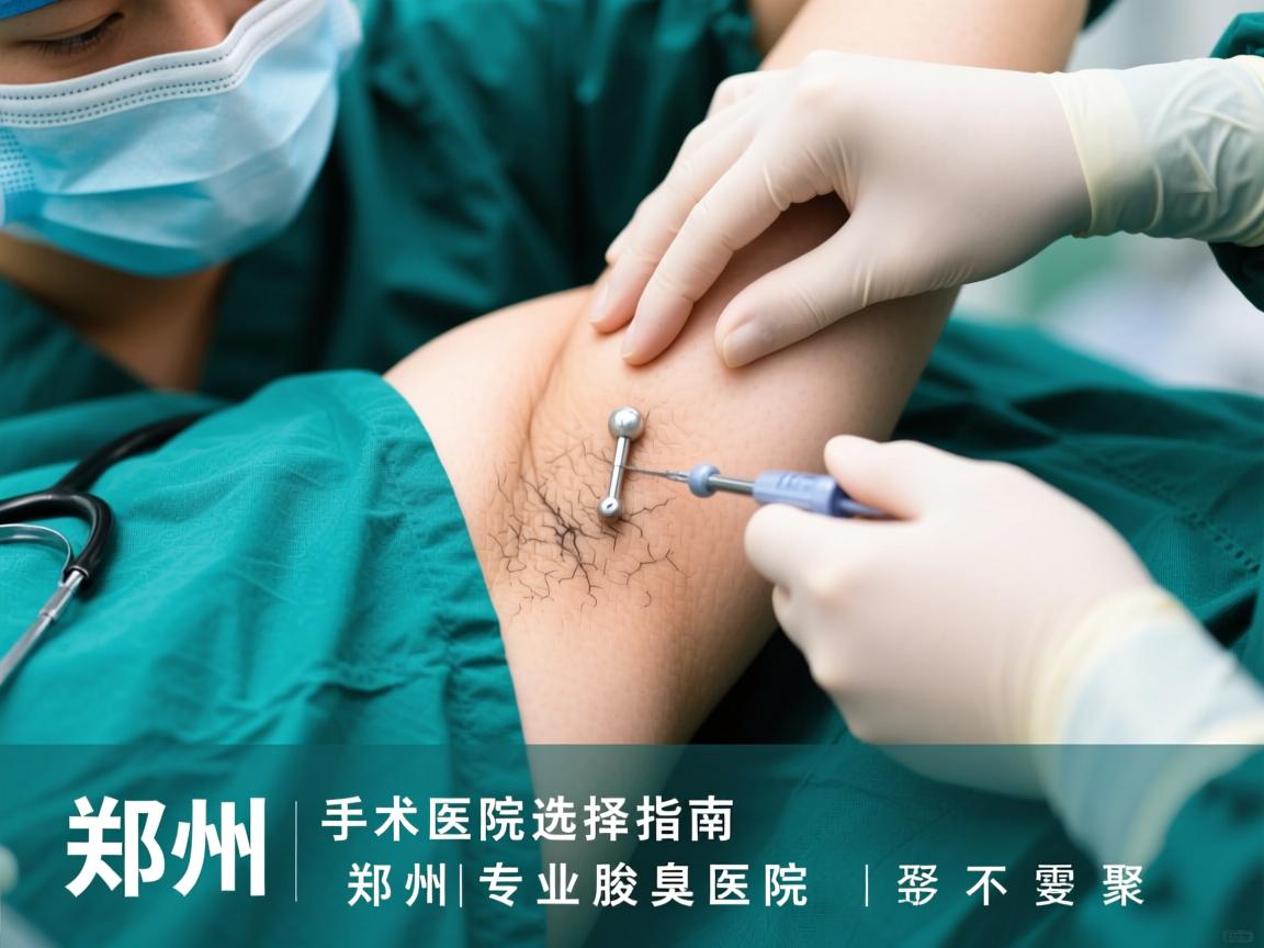 郑州腋臭手术医院选择指南，聚焦郑州专业腋臭医院