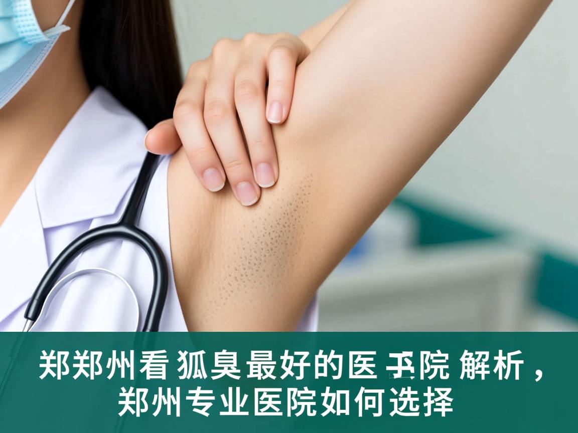 郑州看狐臭最好的医院解析，郑州专业医院如何选择