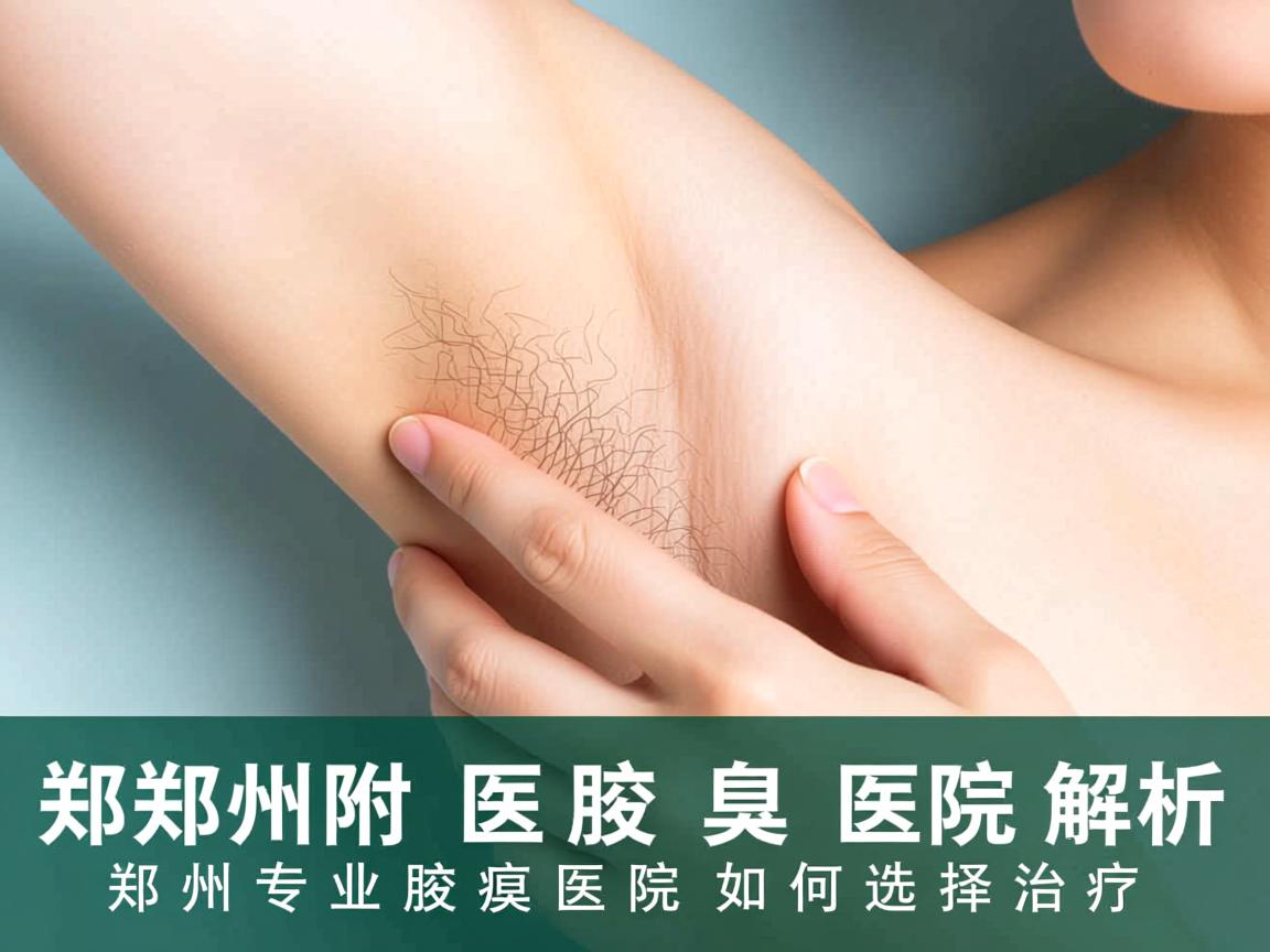 郑州附医腋臭医院解析，郑州专业腋臭医院如何选择治疗