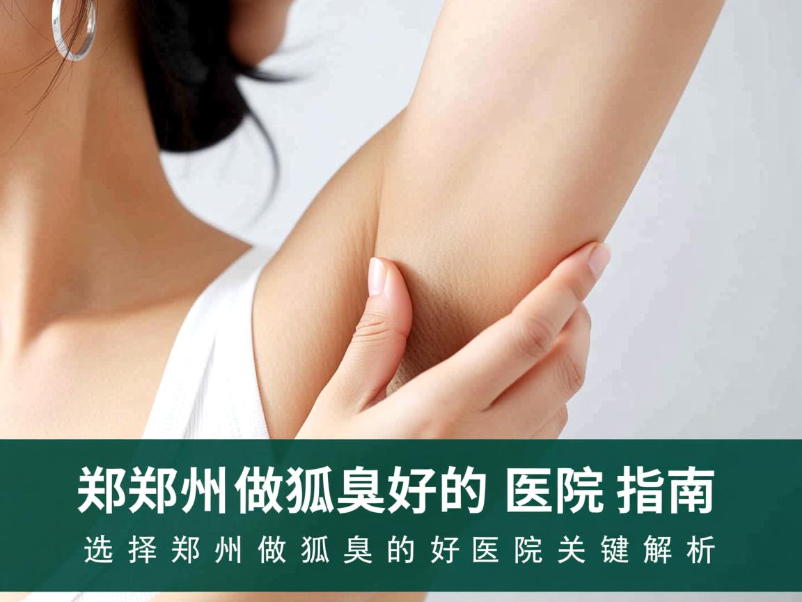 郑州做狐臭好的医院指南，选择郑州做狐臭好的医院关键解析