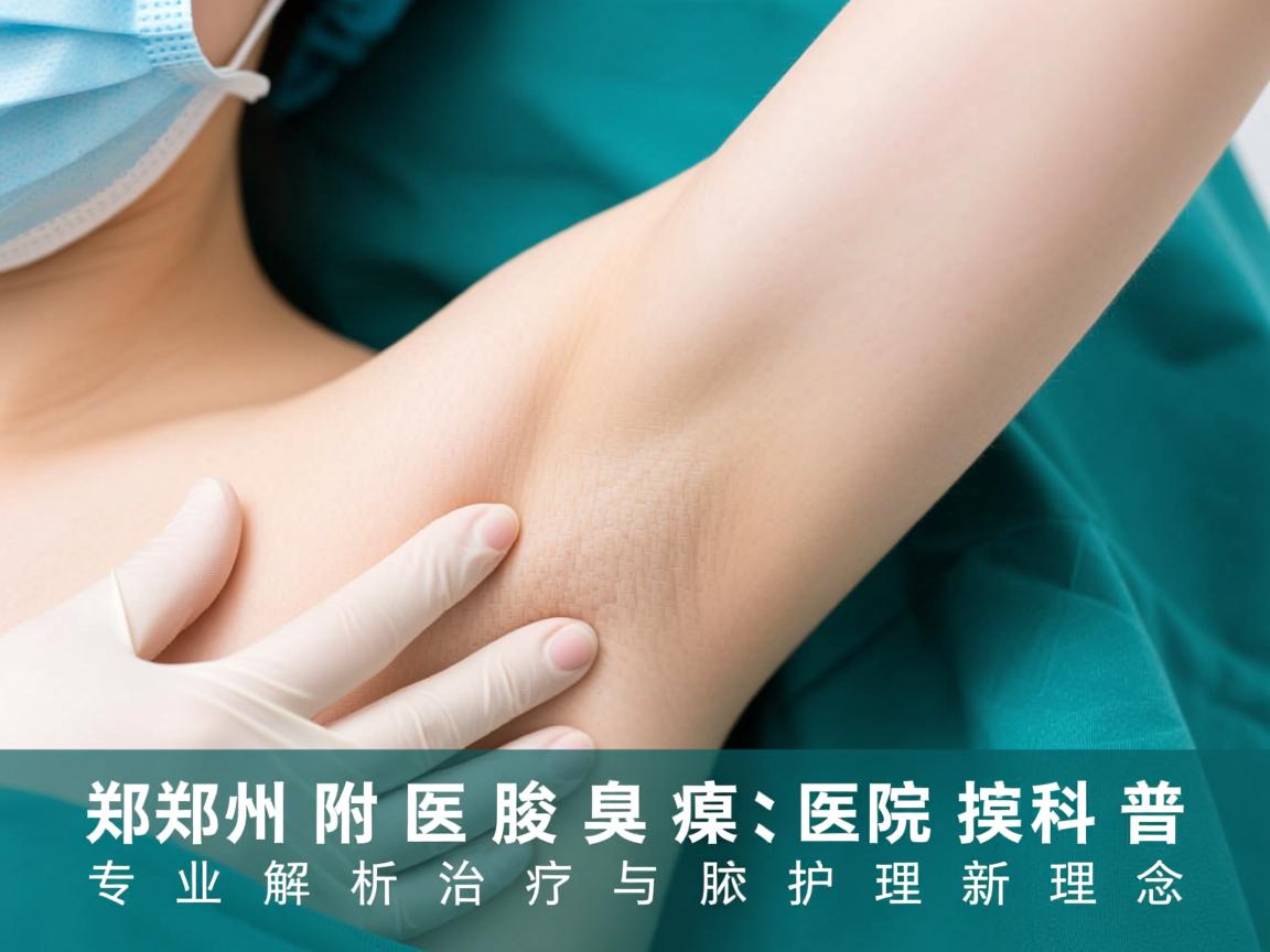 郑州附医腋臭医院科普，专业解析腋臭治疗与腋臭护理新理念