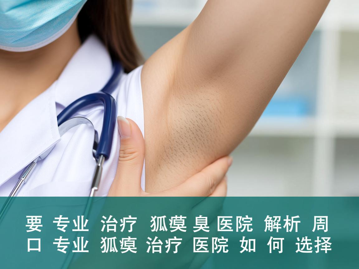 专业治疗狐臭医院解析，周口专业狐臭治疗医院如何选择