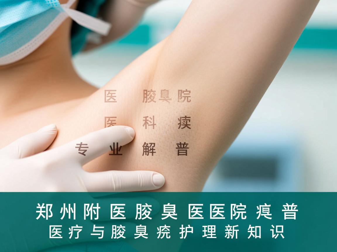 郑州附医腋臭医院科普,专业解读腋臭医疗与腋臭护理新知识 郑州附医腋臭医院科普,专业解读腋臭医疗与腋臭护理新知识