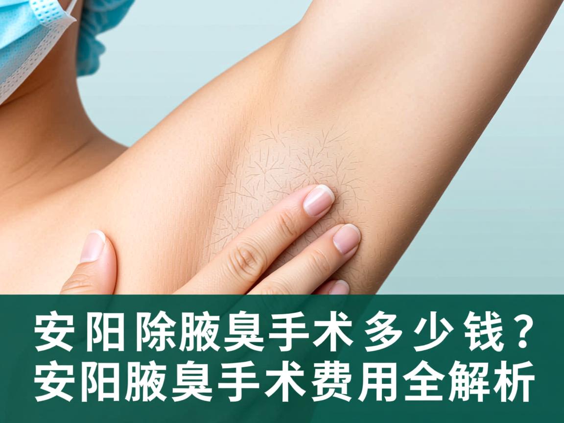 在安阳除腋臭手术多少钱?安阳腋臭手术费用全解析 在安阳除腋臭手术多少钱?安阳腋臭手术费用全解析