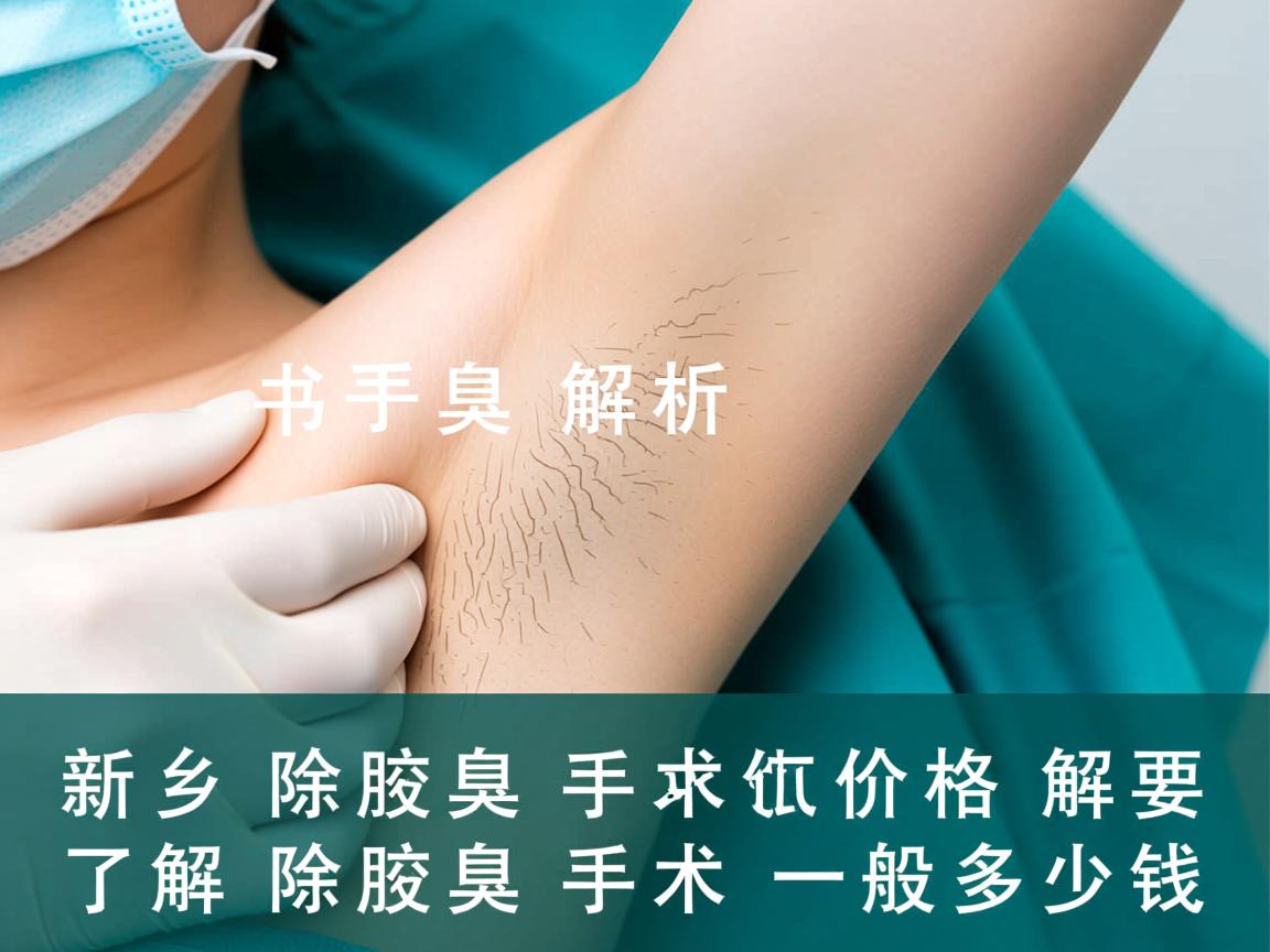 新乡除腋臭手术价格解析,了解除腋臭手术一般多少钱 新乡除腋臭手术价格解析,了解除腋臭手术一般多少钱