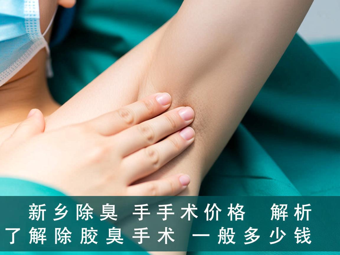 新乡除腋臭手术价格解析,了解除腋臭手术一般多少钱 新乡除腋臭手术价格解析,了解除腋臭手术一般多少钱