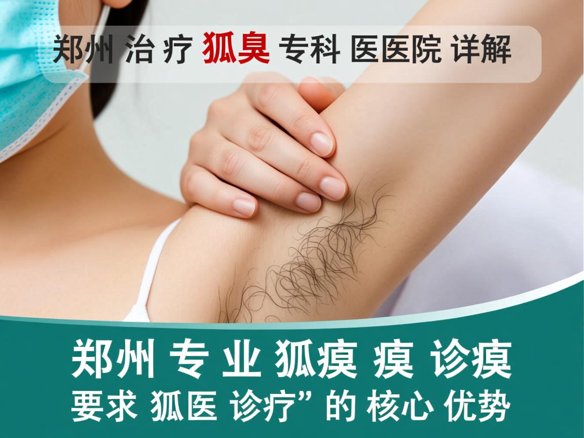 郑州治疗狐臭专科医院详解,郑州专业狐臭诊疗的核心优势 郑州治疗狐臭专科医院详解,郑州专业狐臭诊疗的核心优势