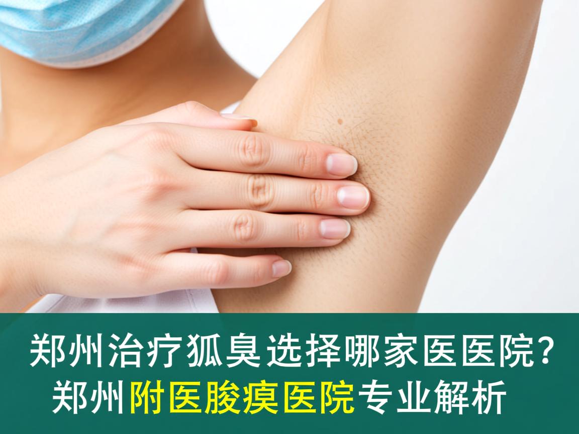 郑州治疗狐臭选择哪家医院？郑州附医腋臭医院专业解析
