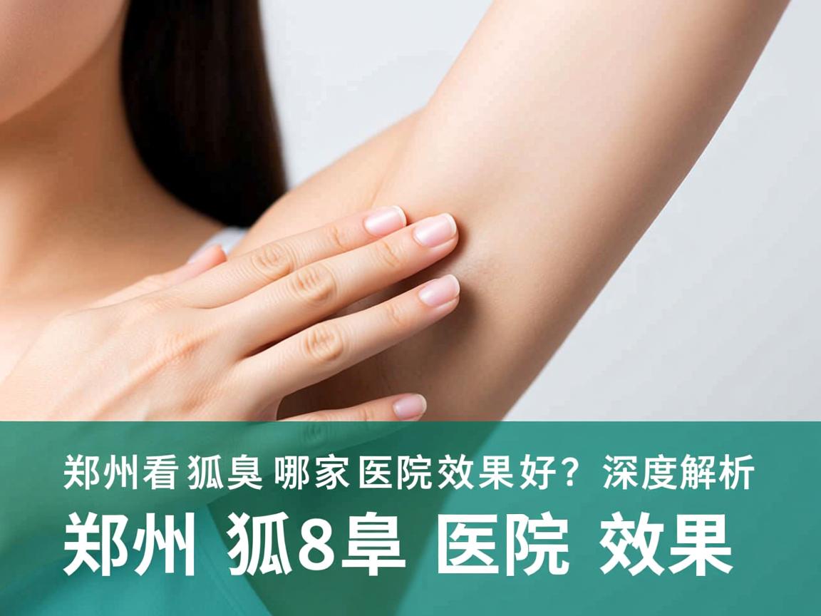 郑州看狐臭哪家医院效果好？深度解析郑州狐臭医院效果