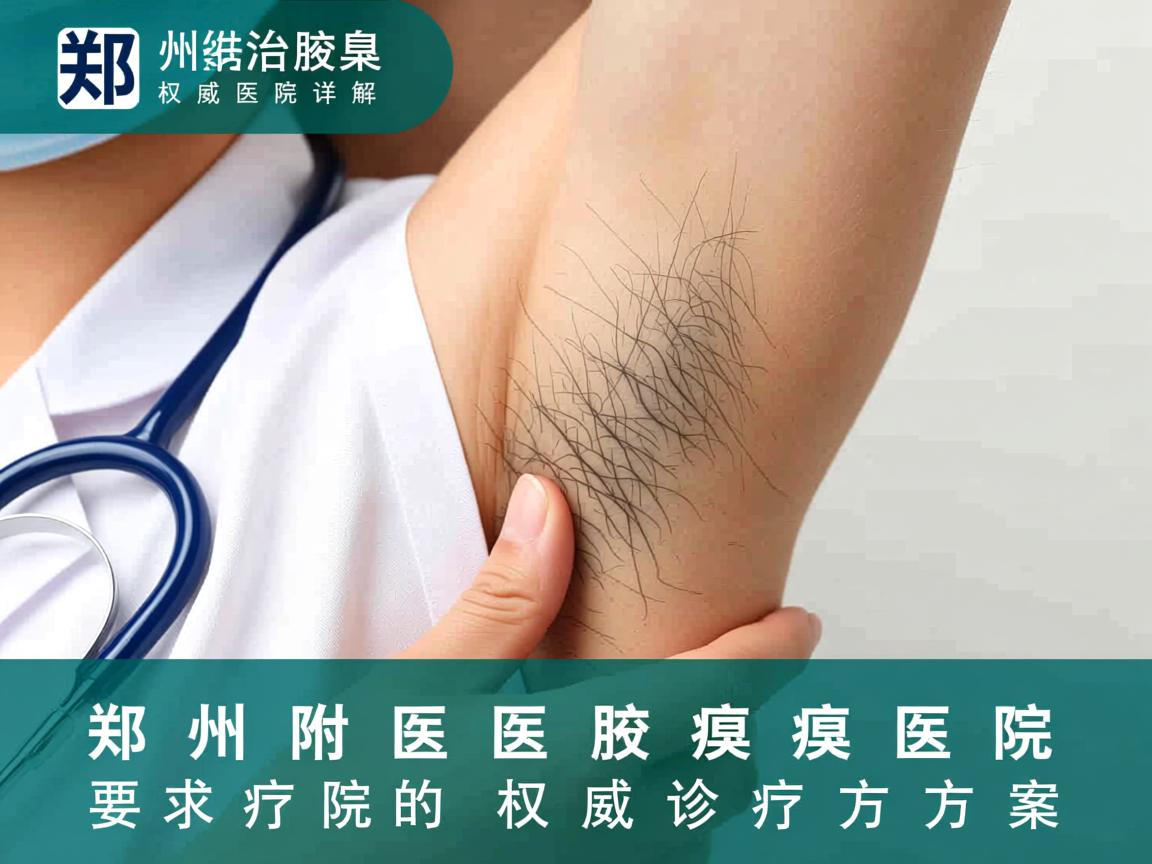 郑州治腋臭权威医院详解，郑州附医腋臭医院的权威诊疗方案