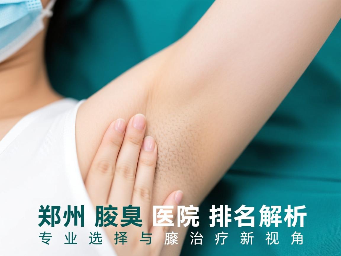 郑州腋臭医院排名解析,专业选择与腋臭治疗新视角 郑州腋臭医院排名解析,专业选择与腋臭治疗新视角