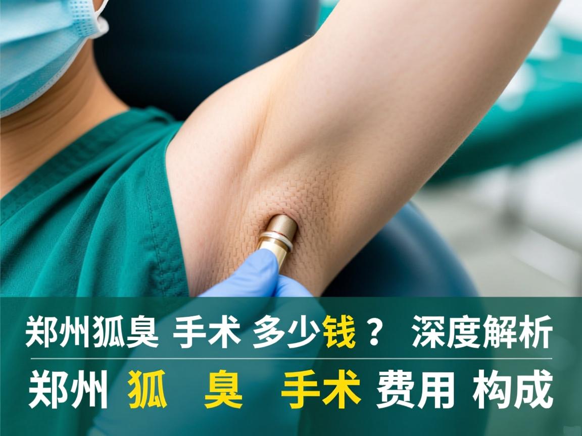 郑州狐臭手术多少钱?深度解析郑州狐臭手术费用构成 郑州狐臭手术多少钱?深度解析郑州狐臭手术费用构成