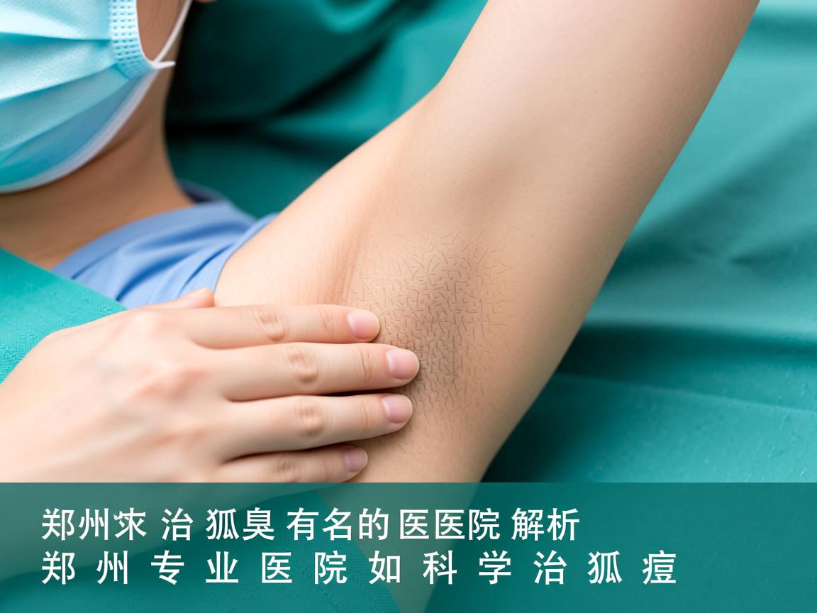 郑州治狐臭有名的医院解析，郑州专业医院如何科学治狐臭