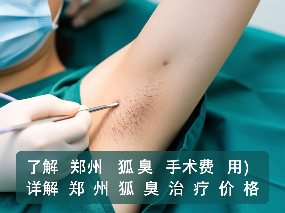 了解郑州狐臭手术费用 详解郑州狐臭治疗价格