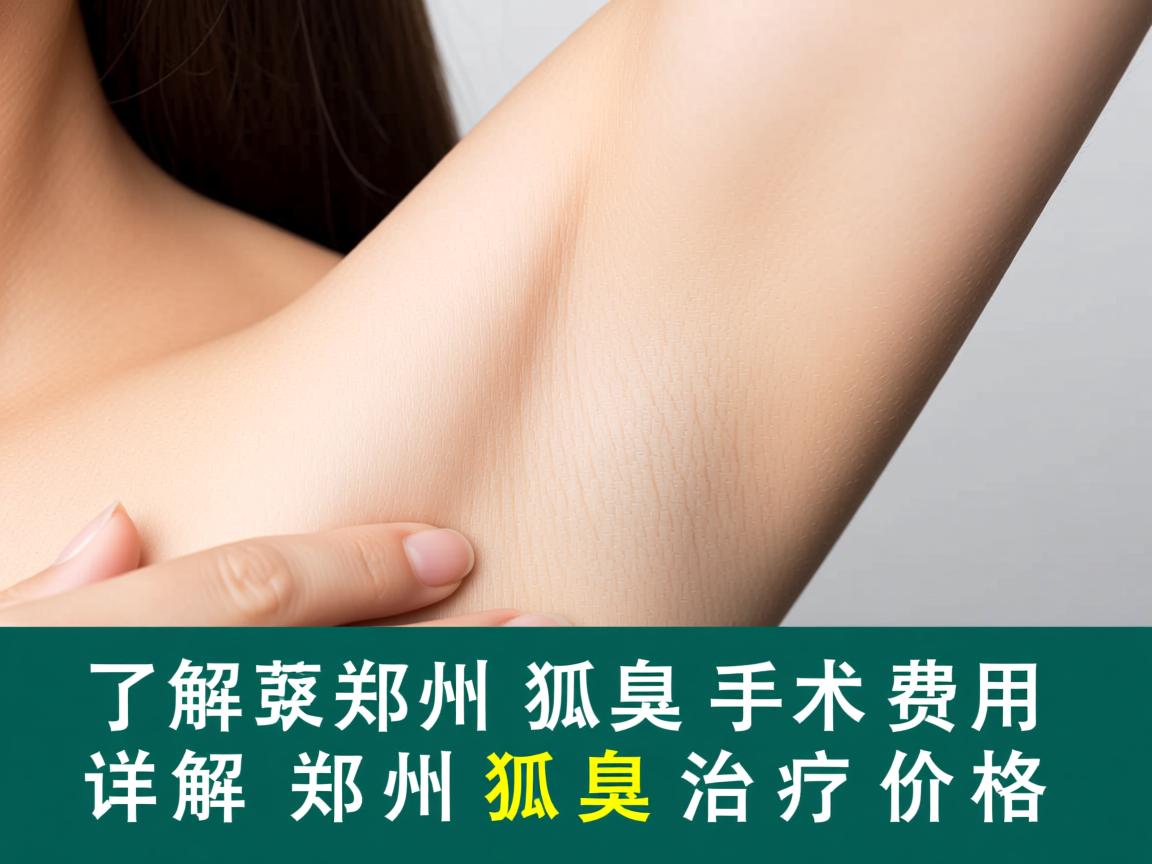 了解郑州狐臭手术费用 详解郑州狐臭治疗价格