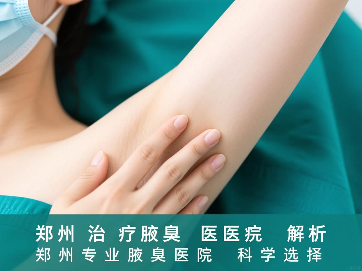 郑州治疗腋臭医院解析，郑州专业腋臭医院的科学选择