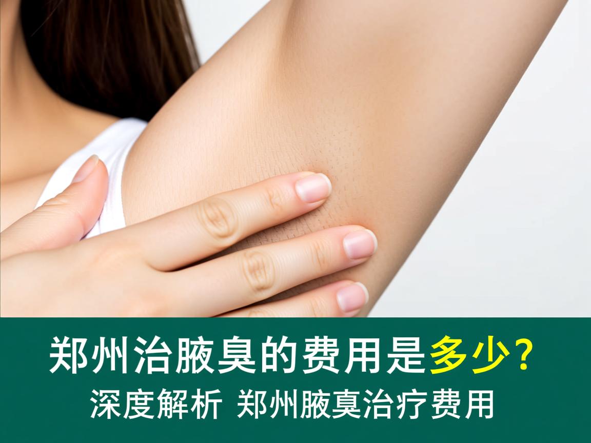 郑州治腋臭的费用是多少？深度解析郑州腋臭治疗费用