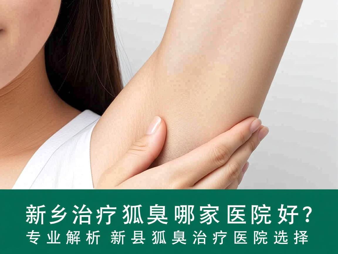 新乡治疗狐臭哪家医院好？专业解析新乡狐臭治疗医院选择