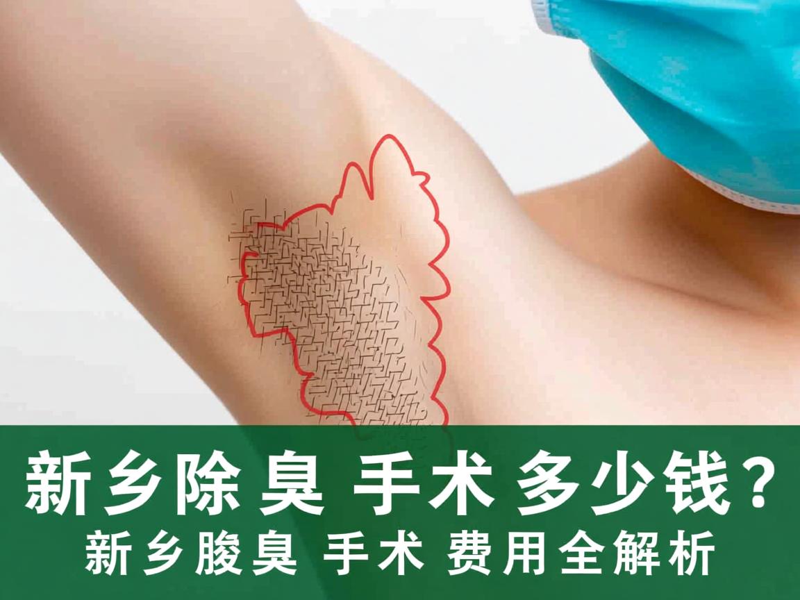 新乡除腋臭手术多少钱？新乡腋臭手术费用全解析