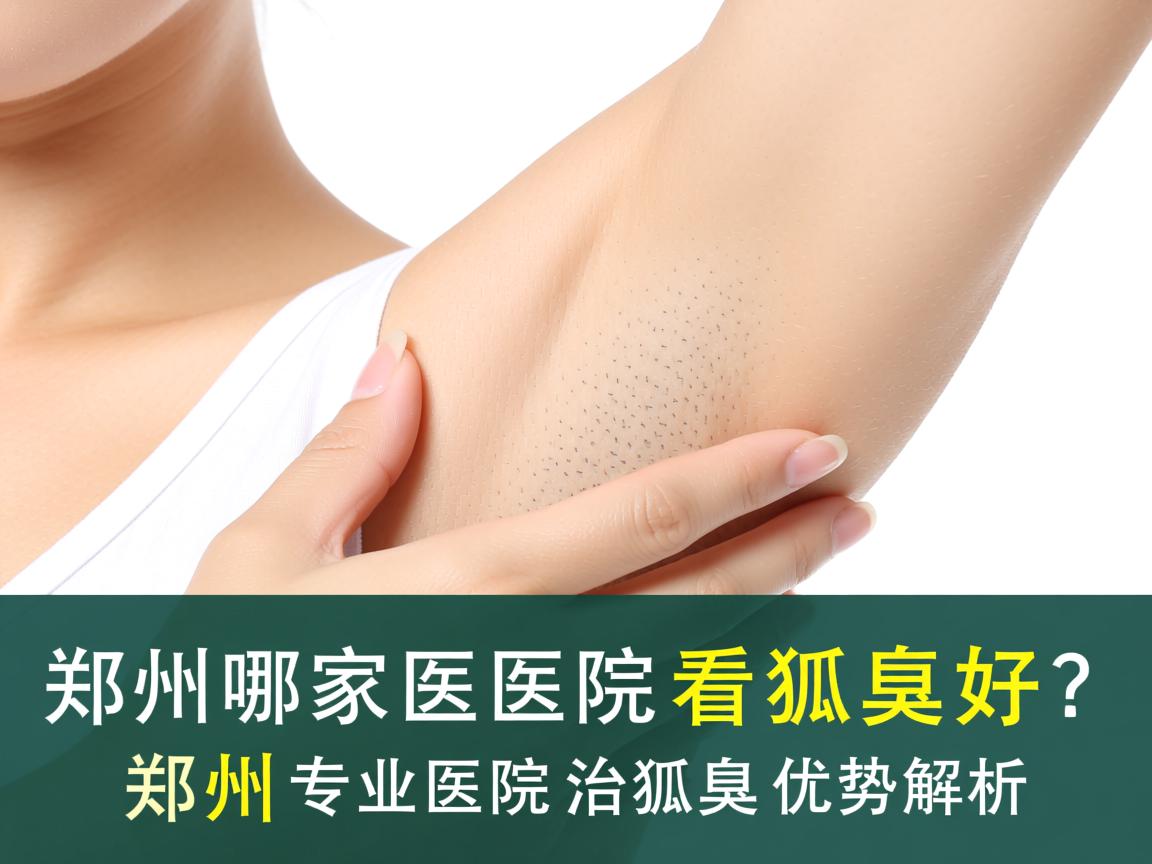 郑州哪家医院看狐臭好？郑州专业医院治狐臭优势解析