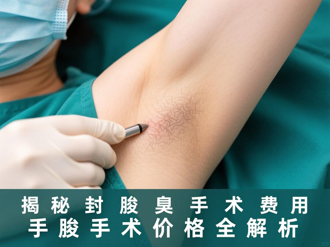揭秘开封腋臭手术费用，腋臭手术价格全解析
