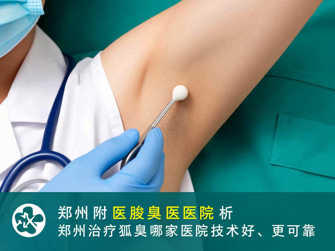 郑州附医腋臭医院解析，郑州治疗狐臭哪家医院技术好、更可靠