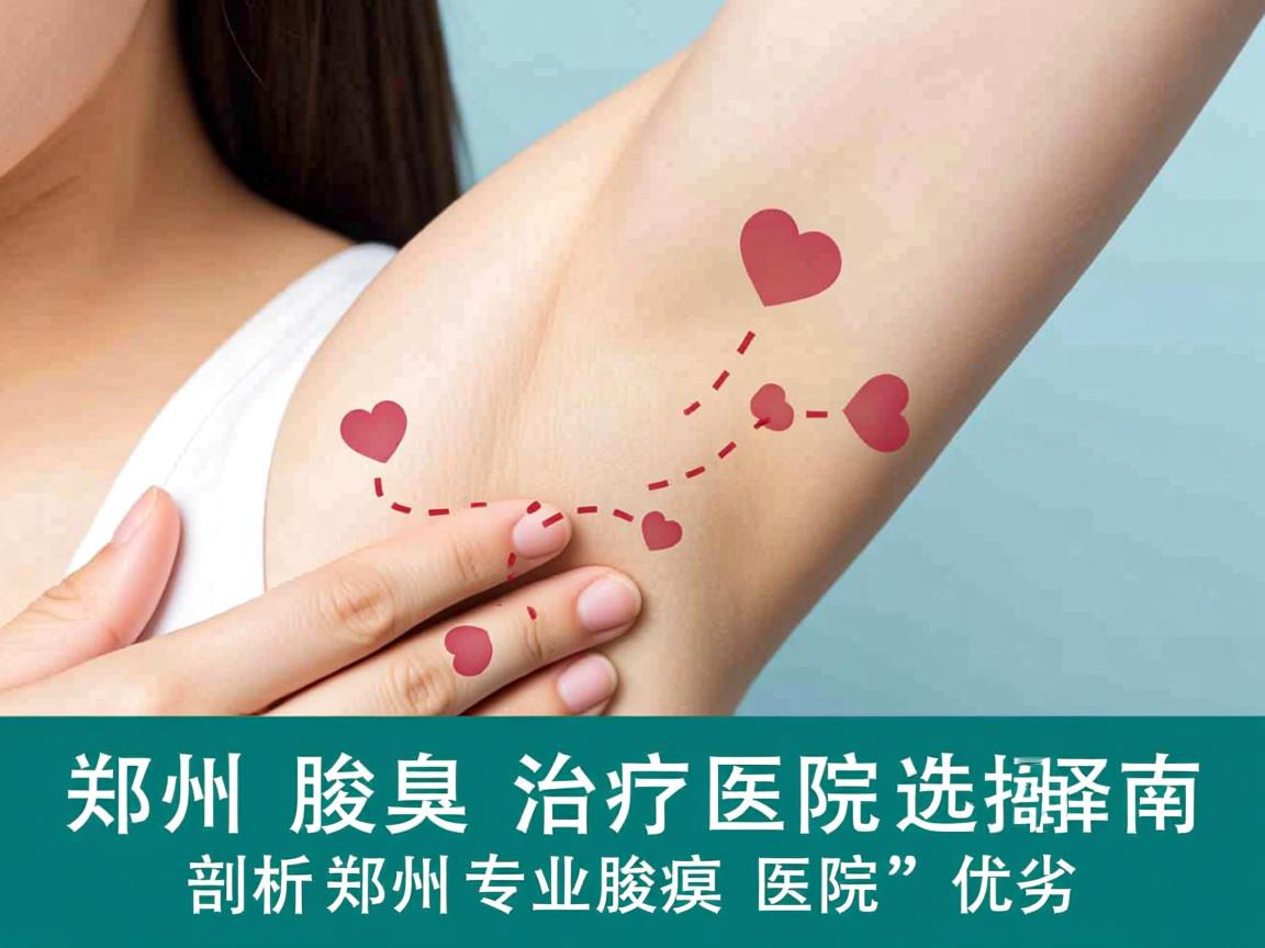 郑州腋臭治疗医院选择指南，剖析郑州专业腋臭医院的优劣