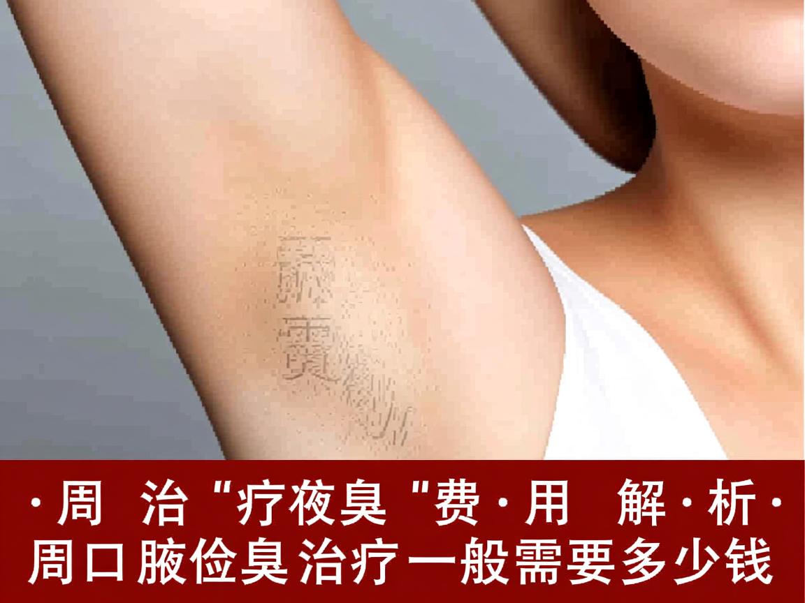 周口治疗腋臭费用解析，周口腋臭治疗一般需要多少钱