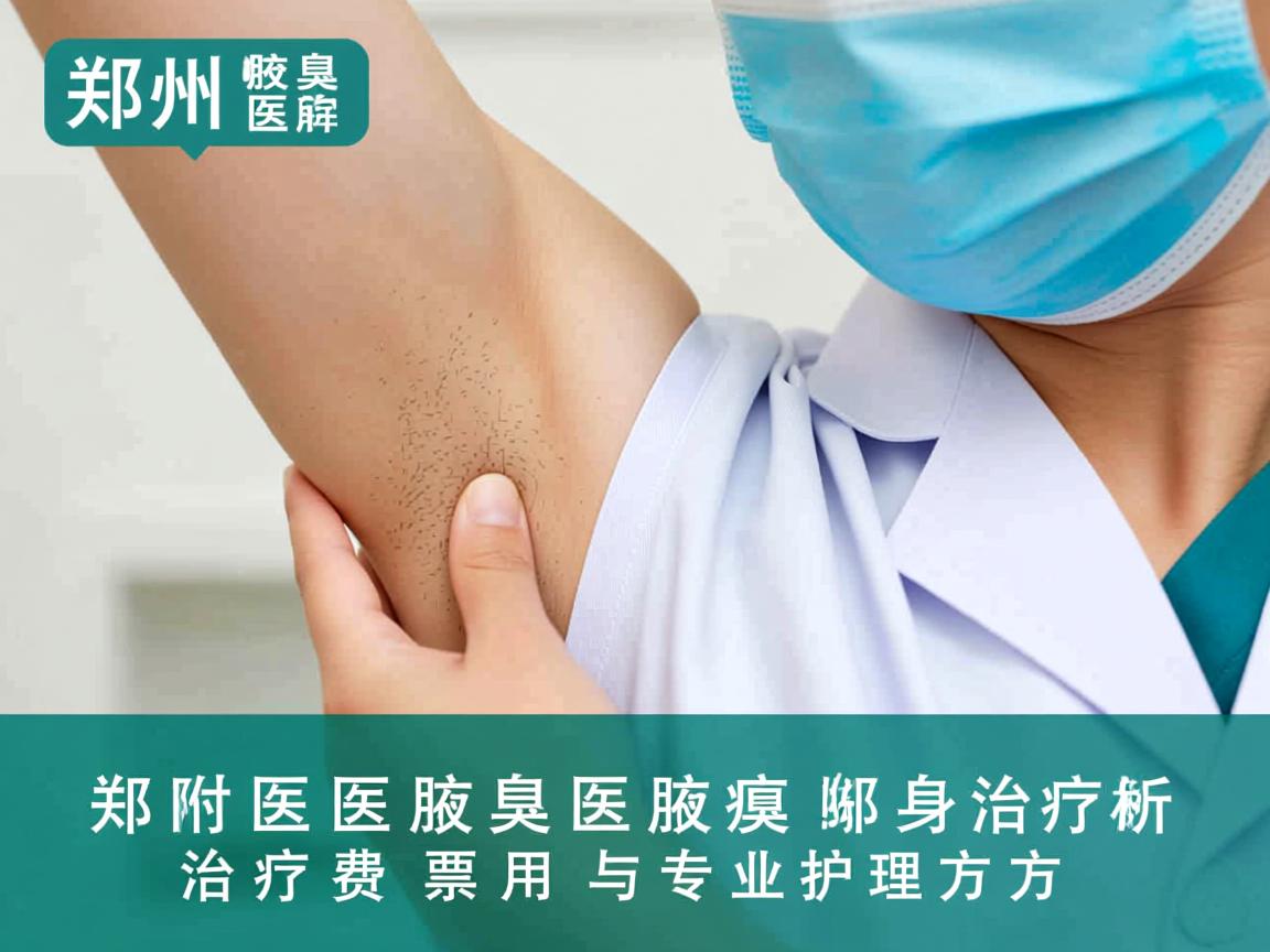 郑州附医腋臭医院解析，郑州附医腋臭治疗费用与专业护理方案