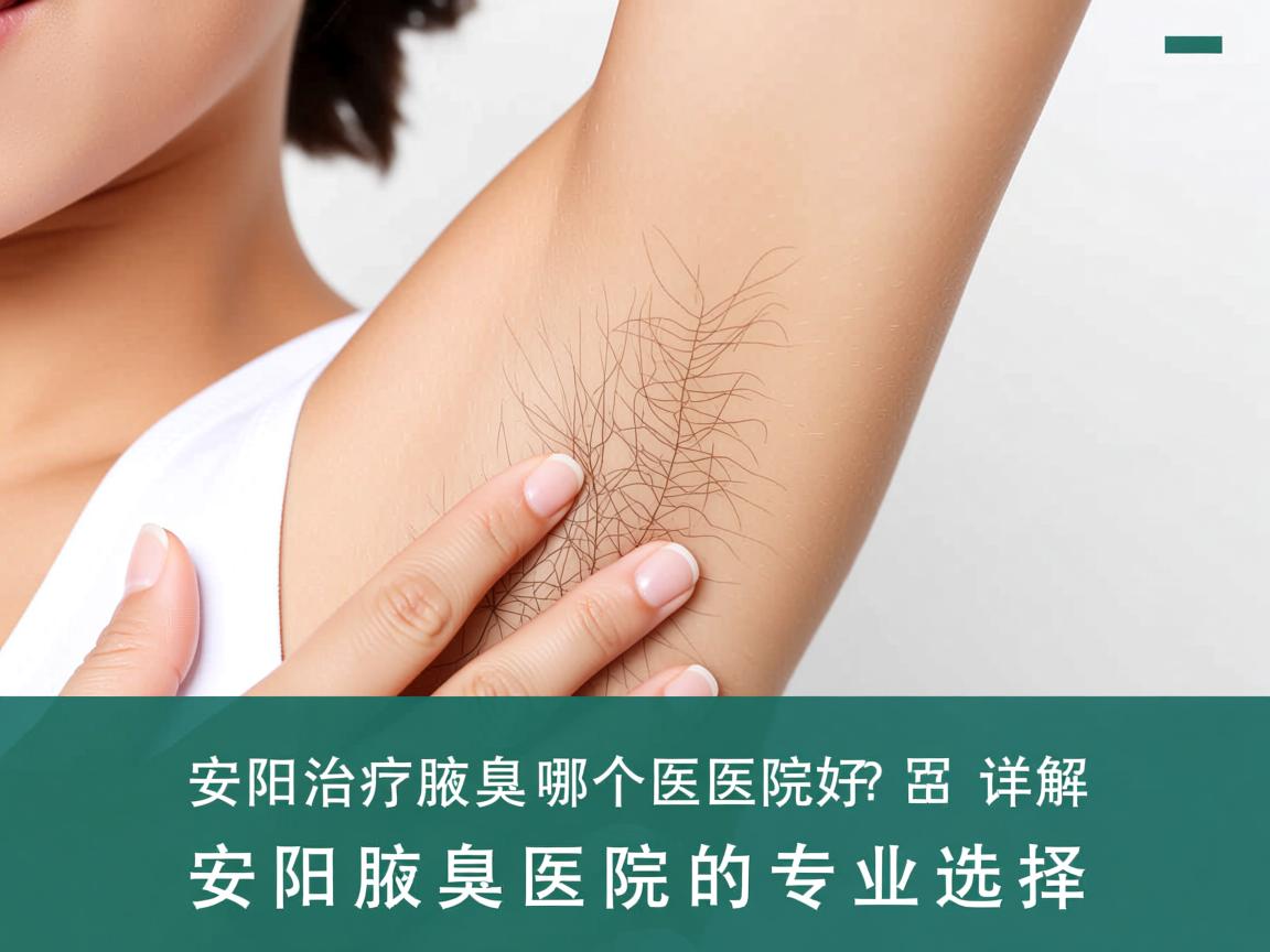 安阳治疗腋臭哪个医院好？详解安阳腋臭医院的专业选择