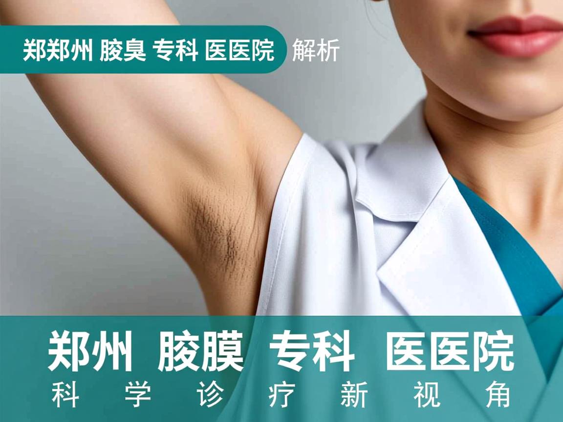 郑州腋臭专科医院解析，郑州腋臭专科医院的科学诊疗新视角