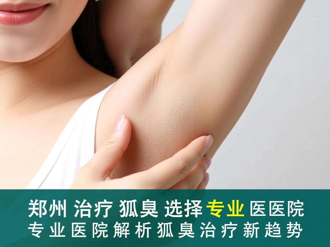郑州治疗狐臭选择专业医院，专业医院解析狐臭治疗新趋势