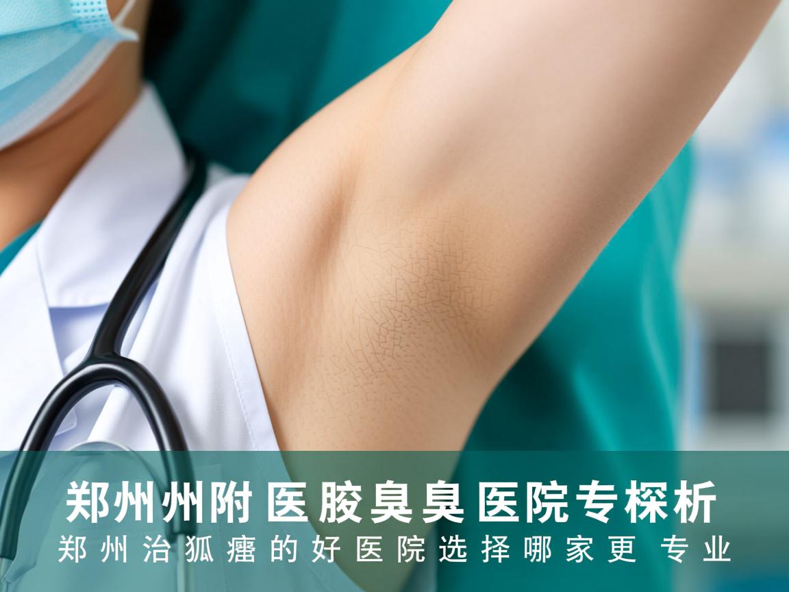 郑州附医腋臭医院解析，郑州治狐臭的好医院选择哪家更专业