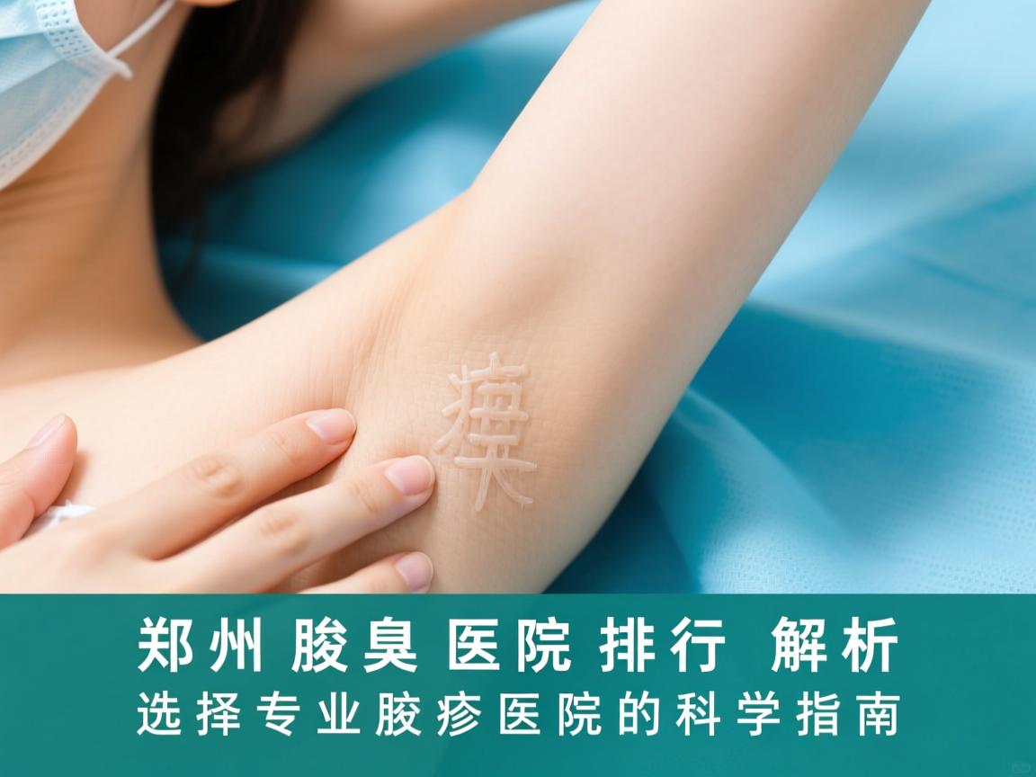郑州腋臭医院排行解析，选择专业腋臭医院的科学指南