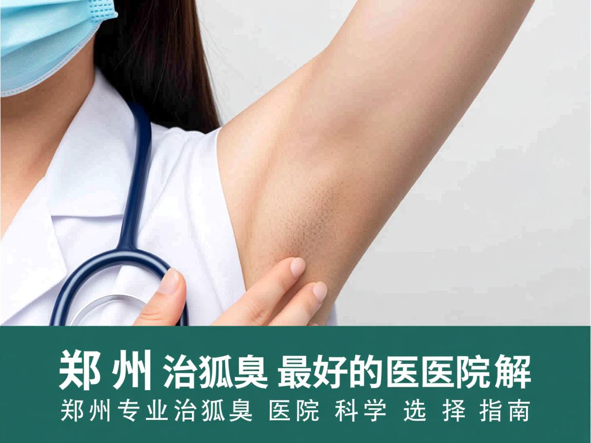 郑州治狐臭最好的医院解析，郑州专业治狐臭医院的科学选择指南