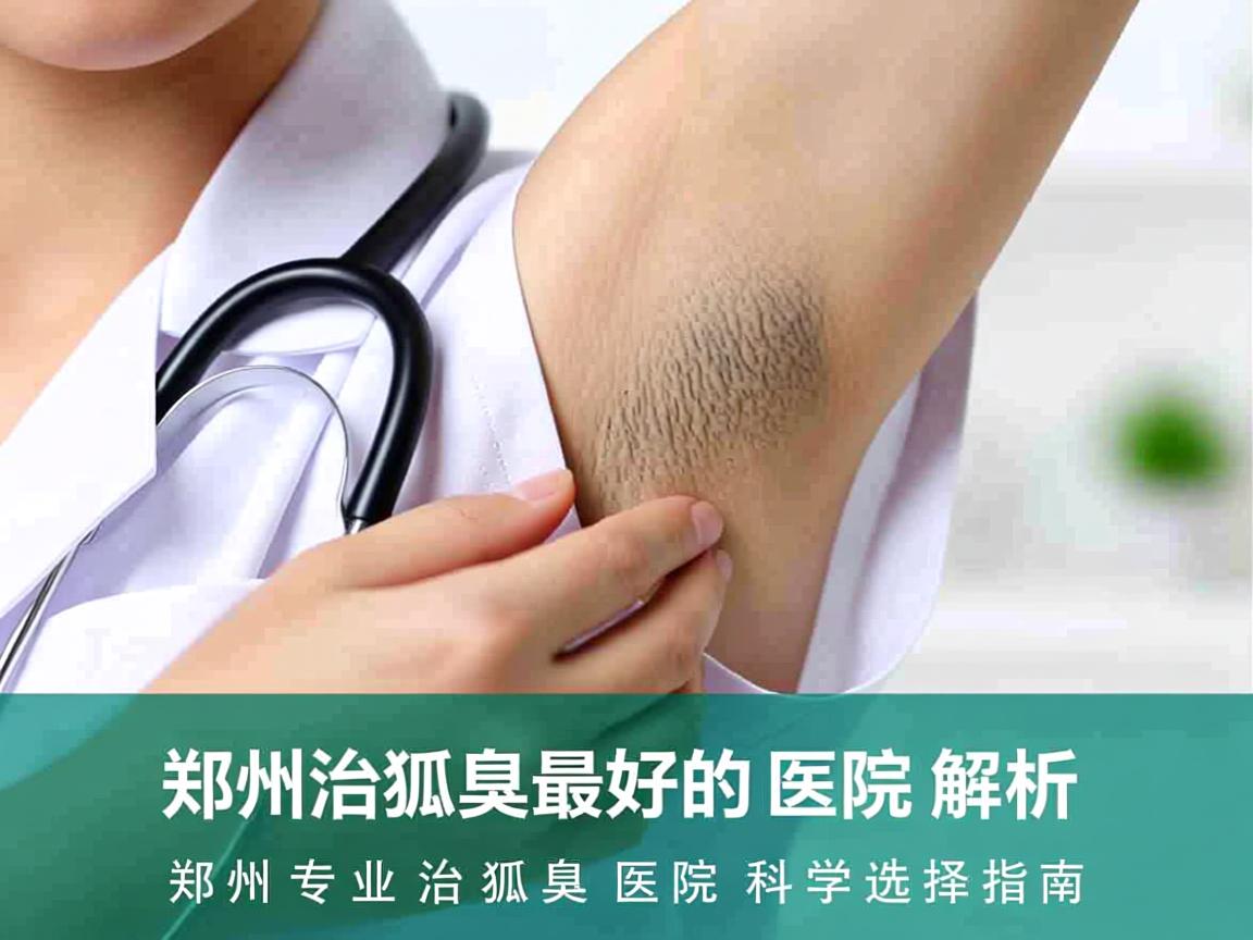 郑州治狐臭最好的医院解析，郑州专业治狐臭医院的科学选择指南
