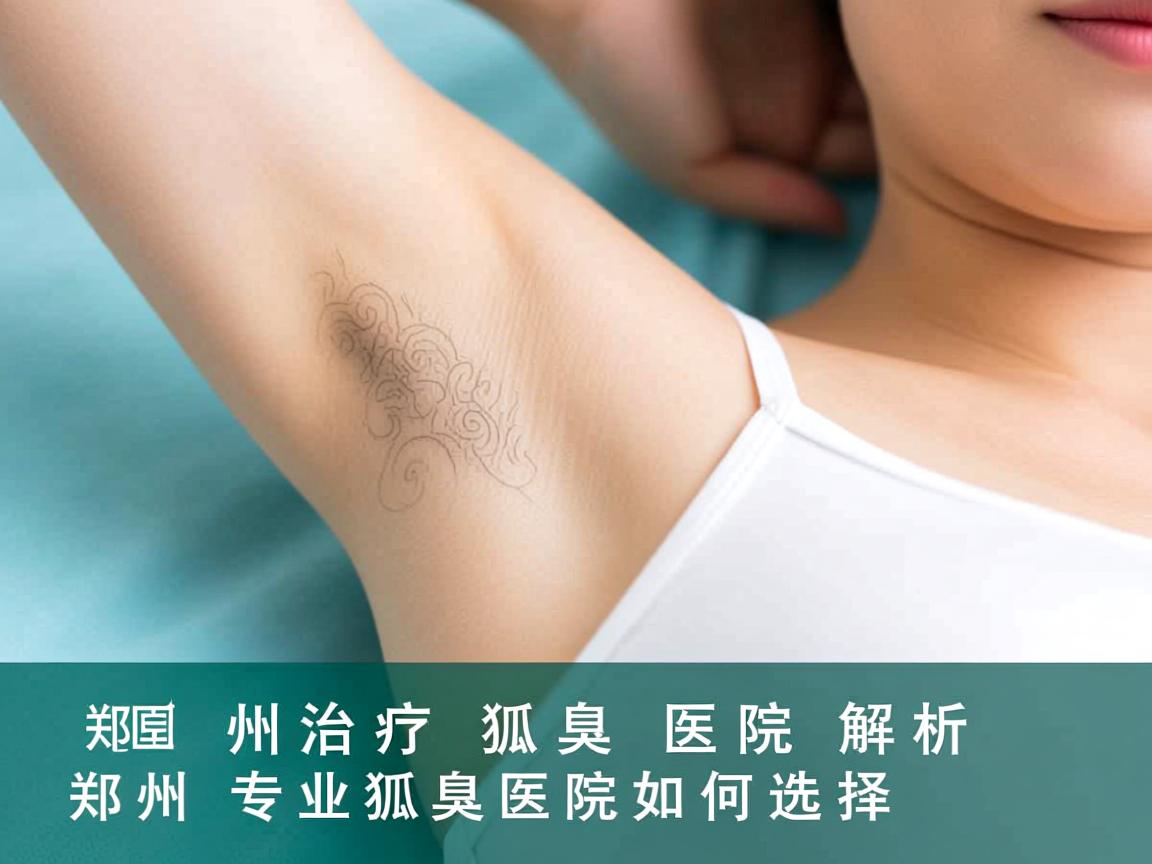 郑州治疗狐臭医院解析，郑州专业狐臭医院如何选择