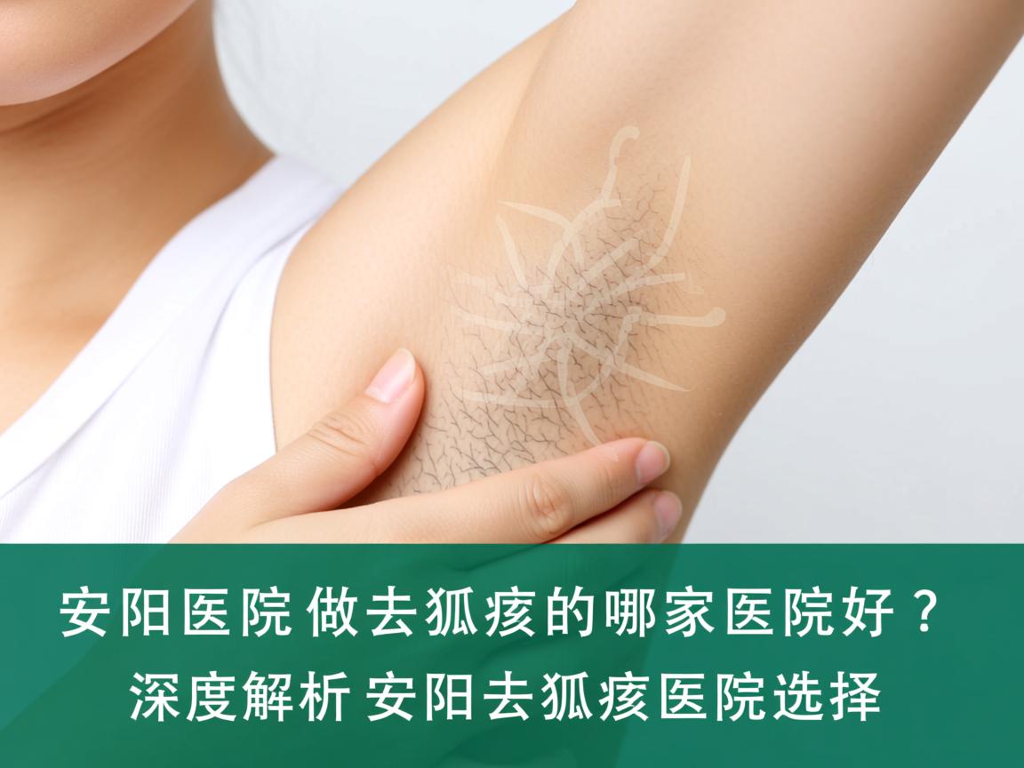 安阳医院做去狐臭的哪家医院好？深度解析安阳去狐臭医院选择