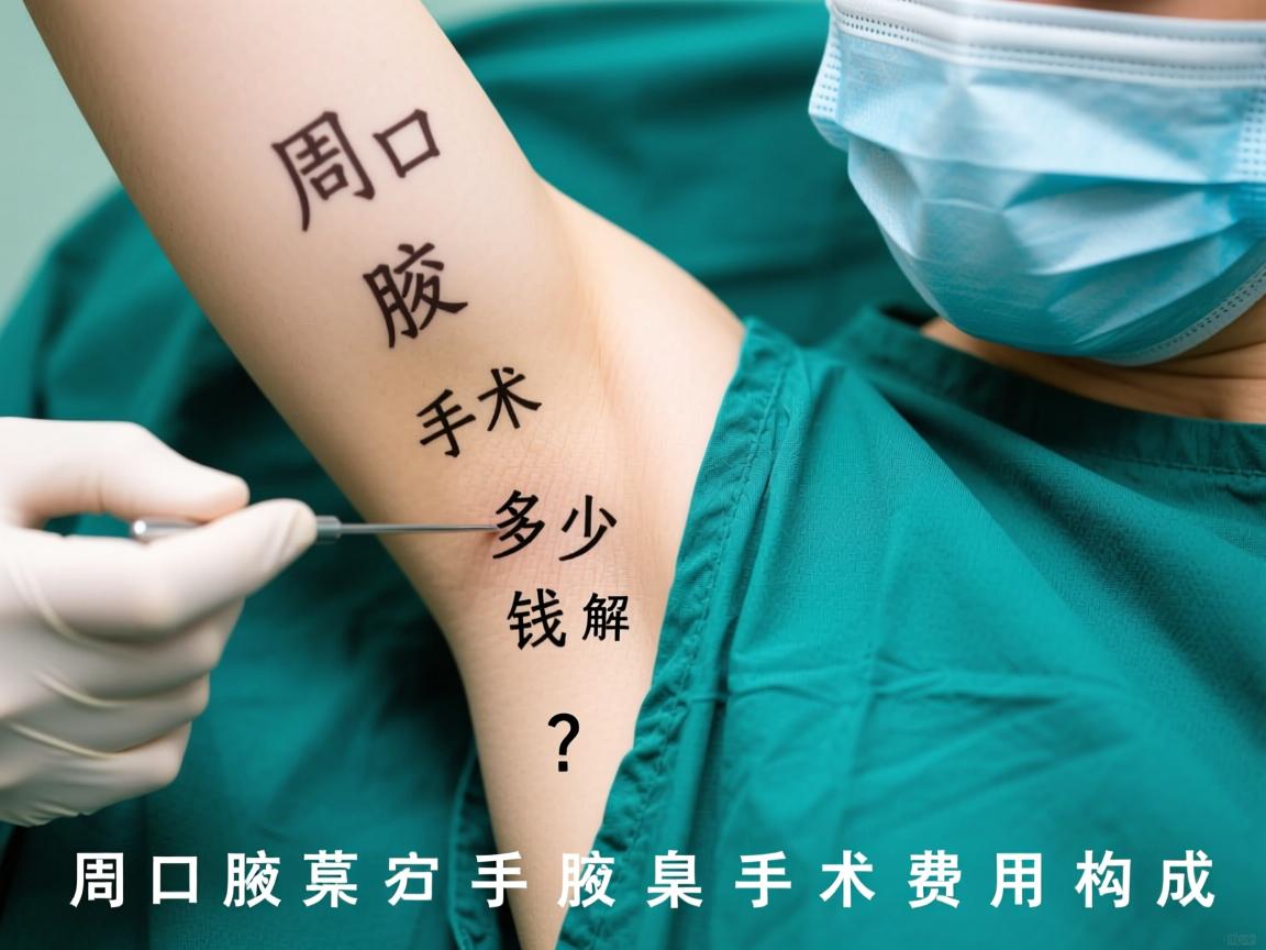 周口腋臭手术多少钱？详解周口腋臭手术费用构成
