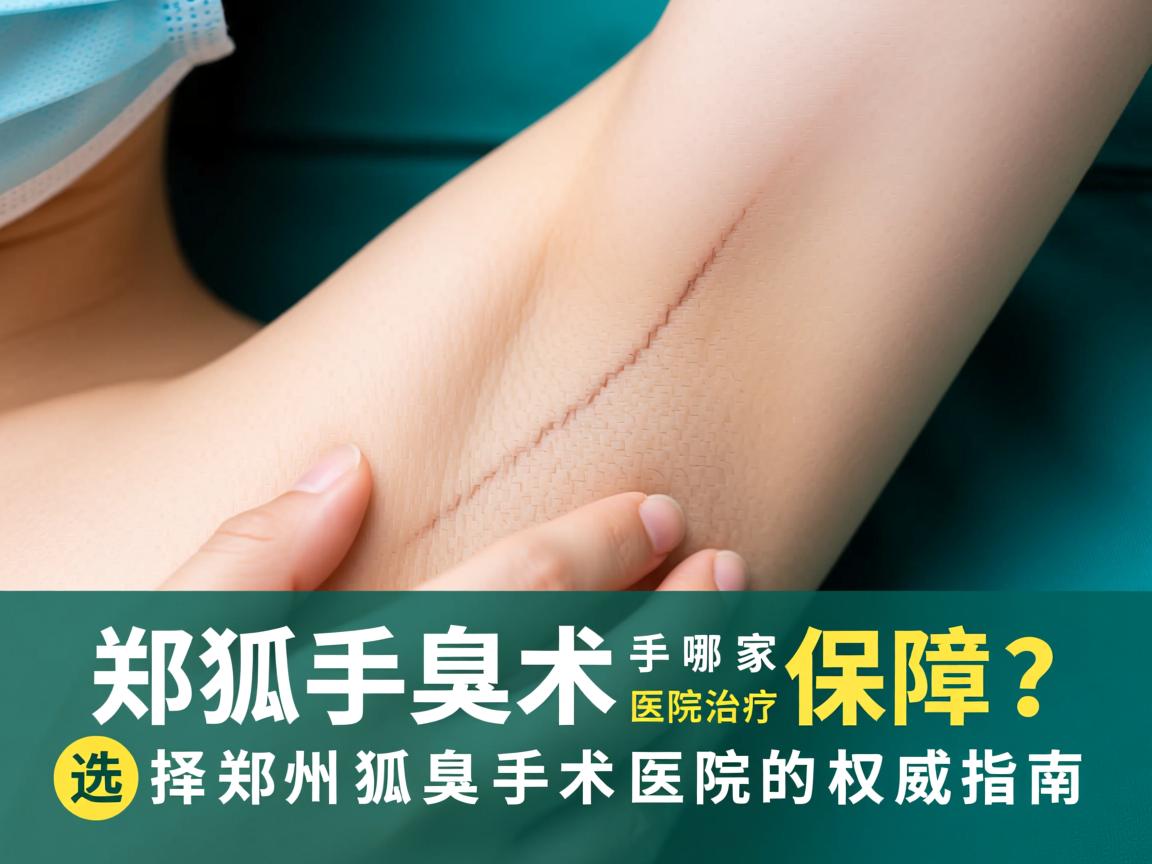 郑州狐臭手术哪家医院治疗有保障？选择郑州狐臭手术医院的权威指南