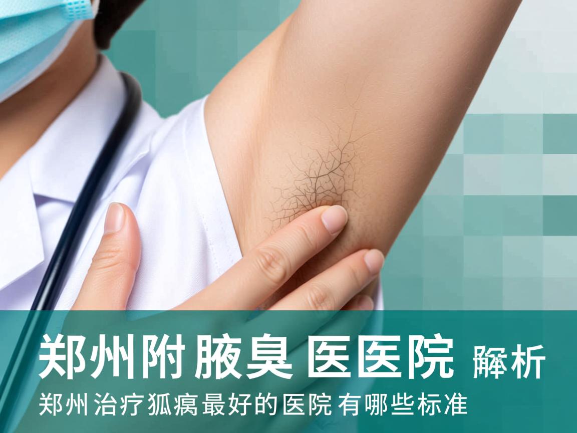 郑州附医腋臭医院解析，郑州治疗狐臭最好的医院有哪些标准