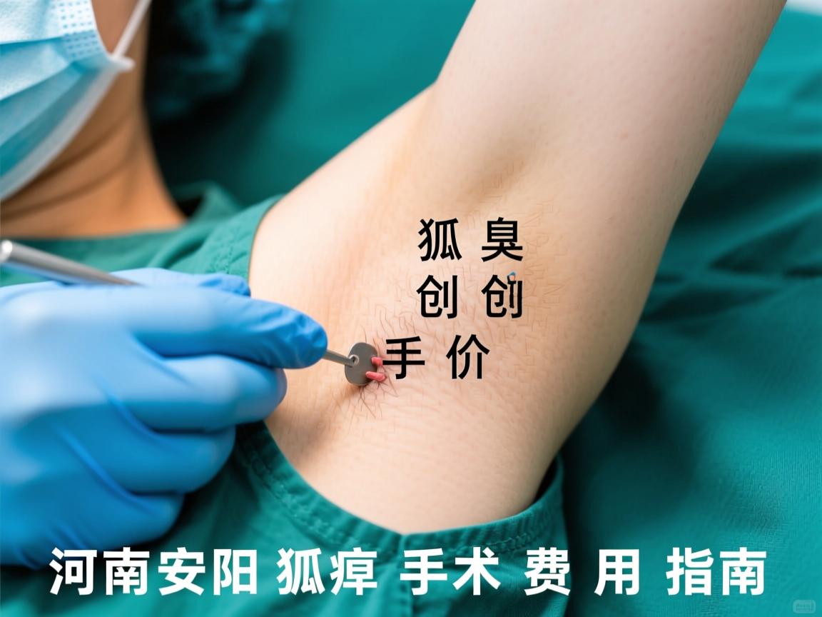 狐臭微创手术价格解析，河南安阳狐臭手术费用指南