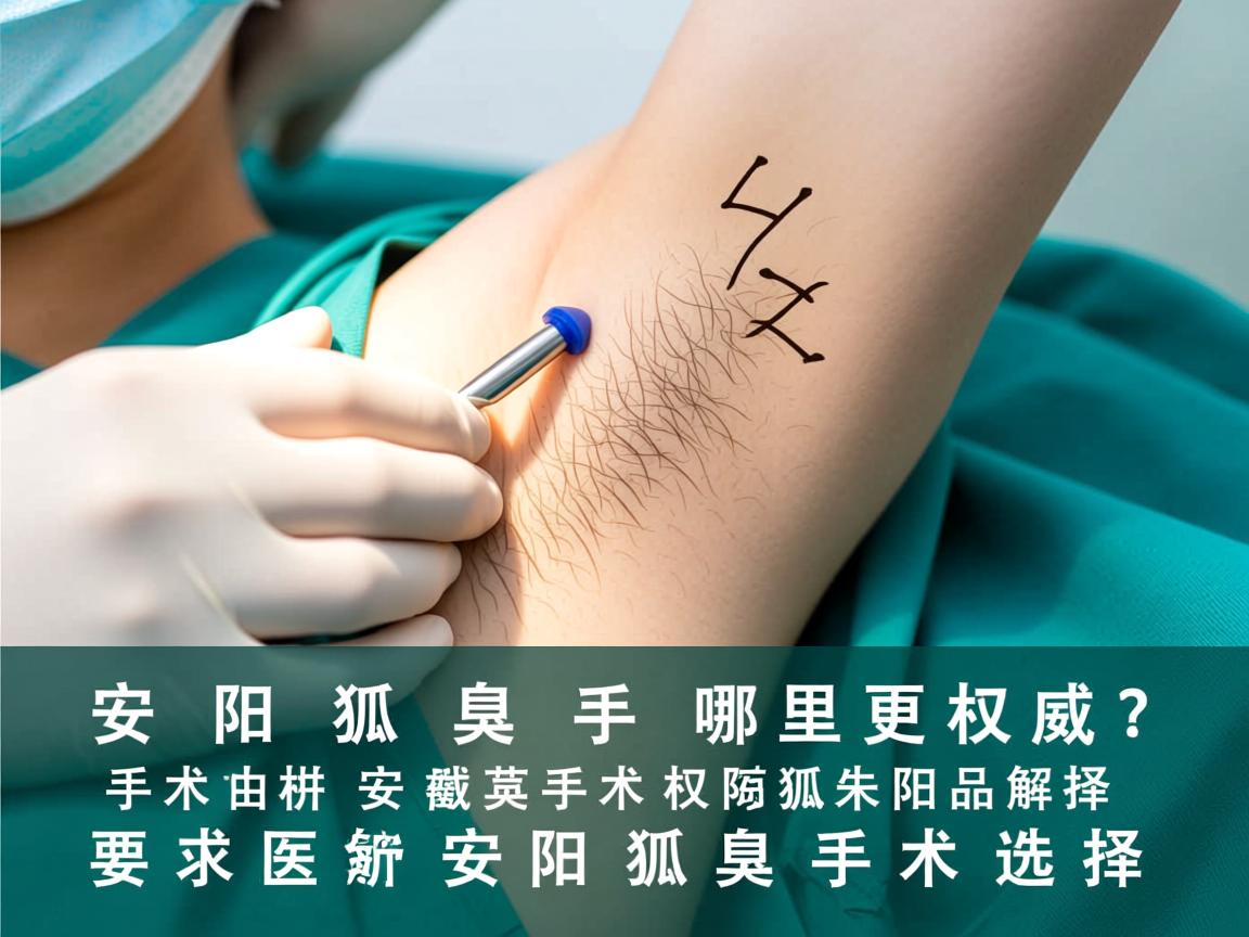 安阳狐臭手术哪里更权威？权威解析安阳狐臭手术选择